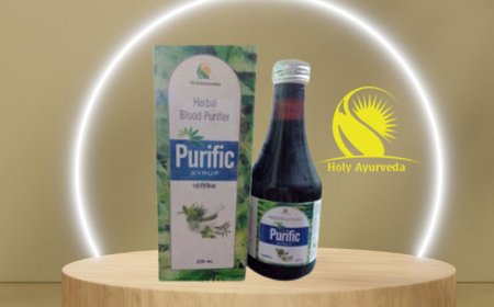 PURIFIC: Ayurvedic Blood Purifier Syrup by Holy Ayurveda – Your Key to Healthier Living