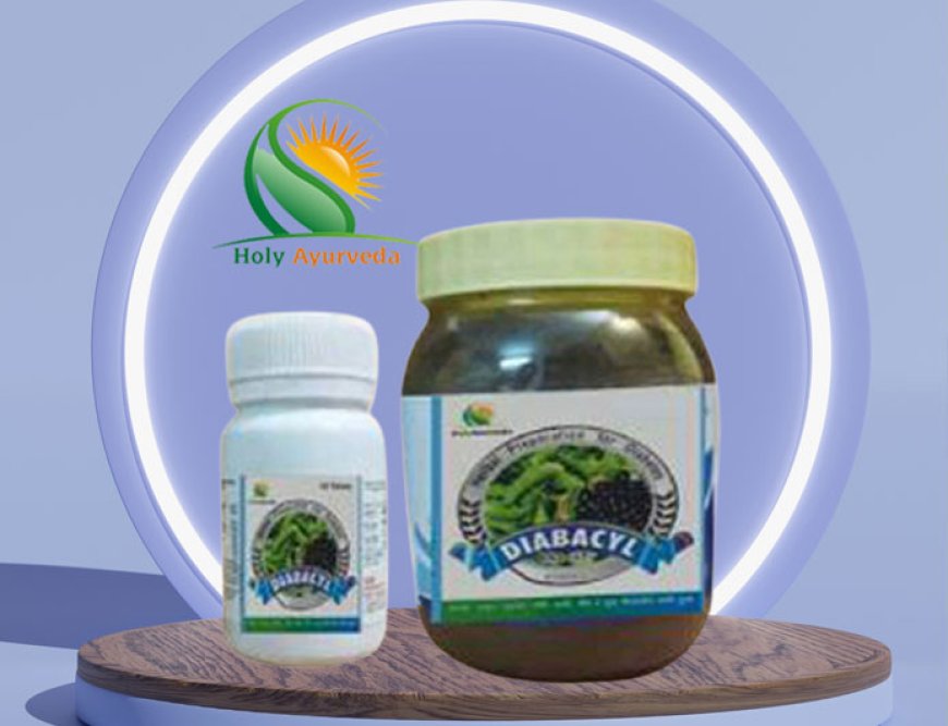 Manage Diabetes Naturally with Diabacyl Tablets by Holy Ayurveda | North India Lifesciences