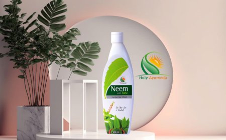 Neem Tulsi Shampoo - Embrace Natural Hair Care with Holy Ayurveda