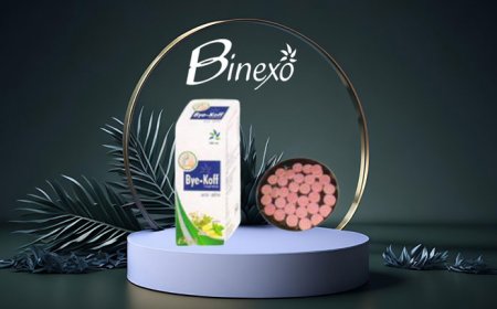 Discover Natural Relief from Cough with Binexo's Bykuff Capsules, Syrup, and Tablets