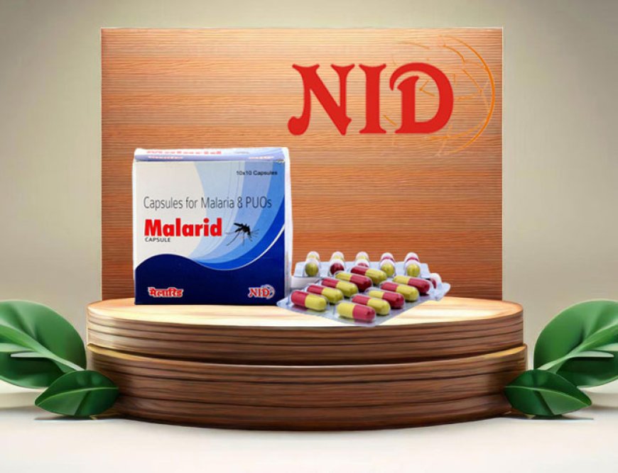 Nid's Malarid Capsules: Natural Defense Against Malaria & Fevers | North India Life Sciences