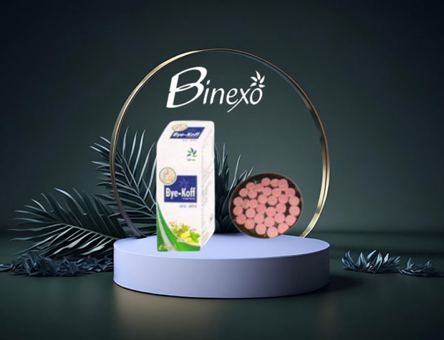 Discover Natural Relief from Cough with Binexo's Bykuff Capsules, Syrup, and Tablets