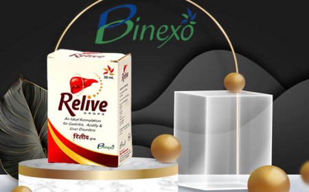 Enhance Liver Health with Binexo's Relive Drops - Your Natural Solution