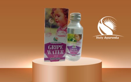 Discover Natural Relief for Your Baby with Holy Ayurveda's Baby Gripe Water