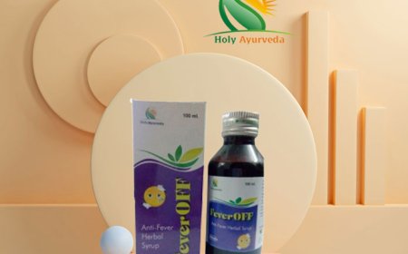 Experience Natural Healing with Ayurvedic Fever Syrup from Holy Ayurveda