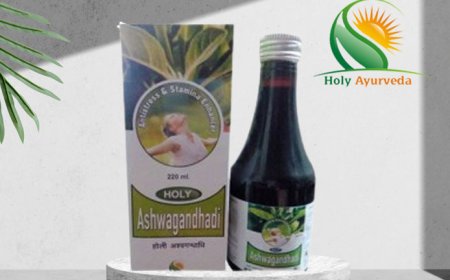 Elevate Your Health with Holy Ayurveda's Ashwagandha Syrup
