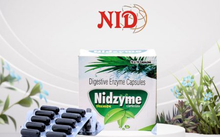 Enhance Digestive Health Naturally with NID's Nidzyme Capsule