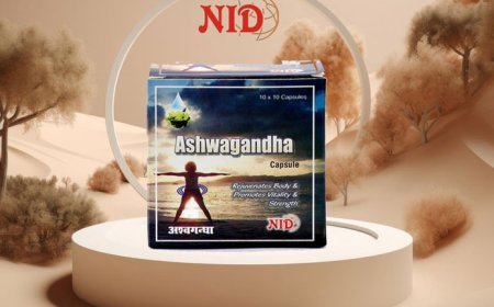 Ashwagandha Capsules: Revitalize and Strengthen Your Body Naturally with NID