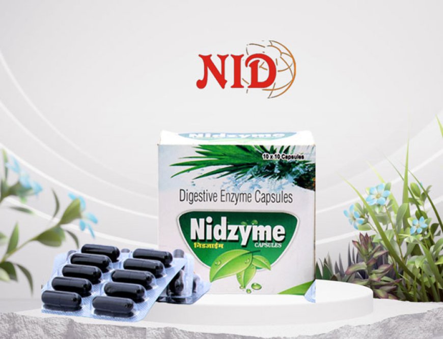 Enhance Digestive Health Naturally with NID's Nidzyme Capsule