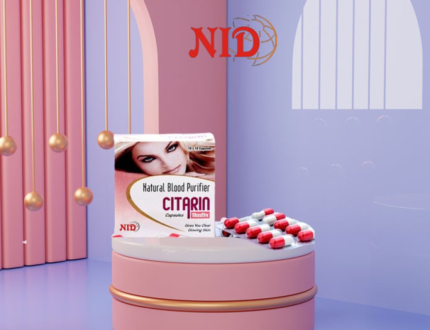 Unlock Clear Skin with NID's Ayurvedic Blood Purifier Capsules - Citarin